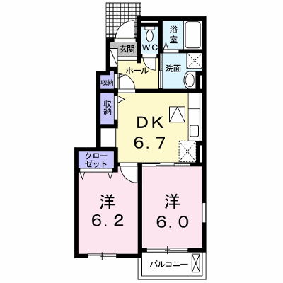 フィールドビーチ羽ノ浦　Ⅰ 101【管理NO：1-021519601-01010】 ★家具家電は申し込み後に搬入します★ ★2026年10月上旬入居可能★の物件画像
