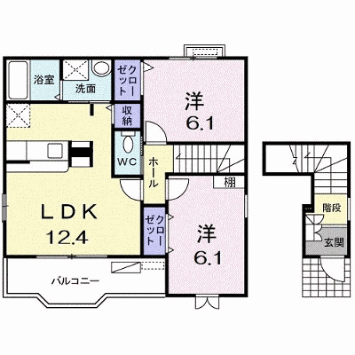 ベルメゾンソレイユＢ 201【管理NO：1-012632302-02010】 ★家具家電は申し込み後に搬入します★ ★2026年09月下旬入居可能★の物件画像