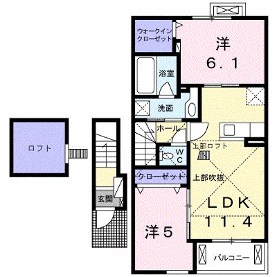 アムール　Ｋ 202【管理NO：1-020413101-02020】 ★家具家電は申し込み後に搬入します★ ★2026年09月上旬入居可能★の物件画像
