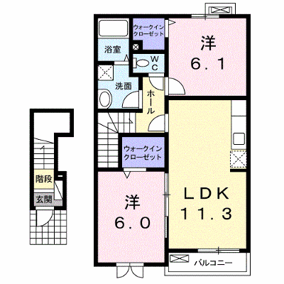 フレイム・アクティーボⅠ 202【管理NO：1-014843801-02020】 ★家具家電は申し込み後に搬入します★ ★2026年10月上旬入居可能★の物件画像