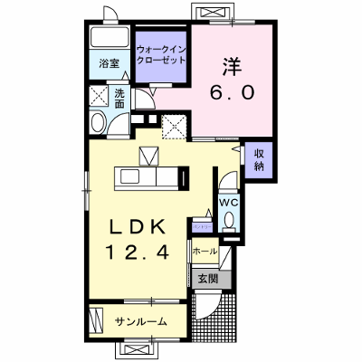 エスペランサＢ 101【管理NO：1-024320202-01010】 ★家具家電は申し込み後に搬入します★ ★2026年09月上旬入居可能★の物件画像