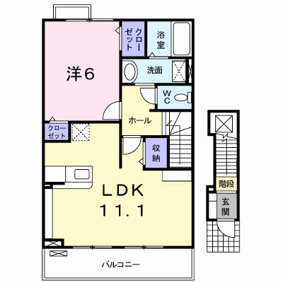 メゾン・ド・グラースＡ 202【管理NO：1-016760701-02020】 ★家具家電は申し込み後に搬入します★ ★2026年09月下旬入居可能★の物件画像