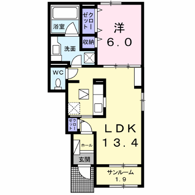 ヴィラ　パーク　サイドＳ 103【管理NO：1-024195401-01030】 ★家具家電は申し込み後に搬入します★ ★2026年10月中旬入居可能★の物件画像