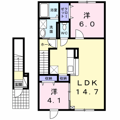 フローラル 202【管理NO：1-019922301-02020】 ★家具家電は申し込み後に搬入します★ ★2026年09月上旬入居可能★の物件画像