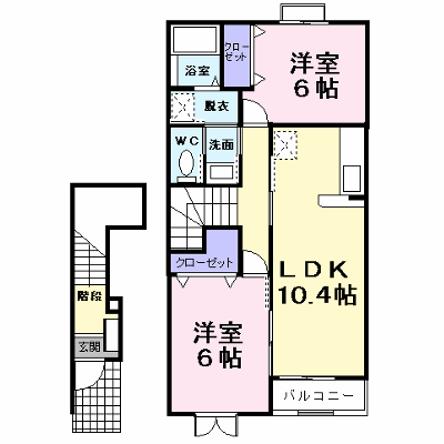 リバーサイドプラスワン 204【管理NO：1-013287201-02040】 ★家具家電は申し込み後に搬入します★ ★2026年09月下旬入居可能★の物件画像