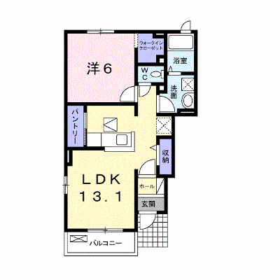 プリムローズ　Ⅱ 101【管理NO：1-019651702-01010】 ★家具家電は申し込み後に搬入します★ ★2026年10月中旬入居可能★の物件画像
