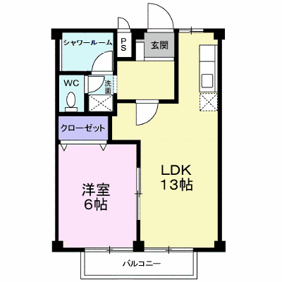 シティハイツ千葉 201【管理NO：1-001669101-02010】 ★家具家電は申し込み後に搬入します★の物件画像
