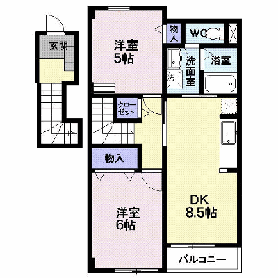 コットンハウス 202【管理NO：1-012407401-02020】 ★家具家電は申し込み後に搬入します★の物件画像
