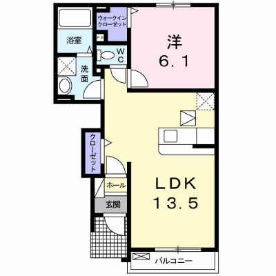 フォレストＡ 102【管理NO：1-016643101-01020】 ★家具家電は申し込み後に搬入します★の物件画像