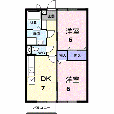 エスポワールパレスⅠ 201【管理NO：1-007283801-02010】 ★家具家電は申し込み後に搬入します★ ★2026年09月下旬入居可能★の物件画像
