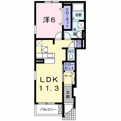アプローズ 101【管理NO：1-017734901-01010】 ★家具家電は申し込み後に搬入します★ ★2026年10月上旬入居可能★の物件画像