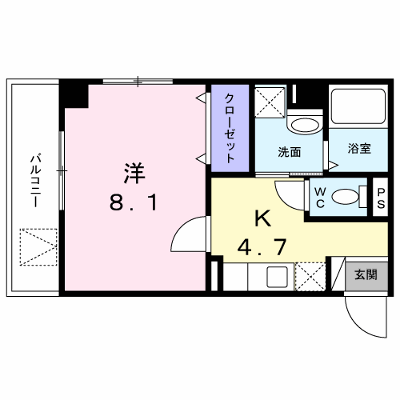 ライゼ　イヅミヤ　Ⅰ 103【管理NO：1-018566101-01030】 ★家具家電は申し込み後に搬入します★ ★2026年08月下旬入居可能★の物件画像