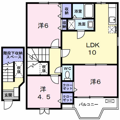 ラフレシールＢ 203【管理NO：1-012012202-02030】 ★家具家電は申し込み後に搬入します★ ★2026年10月中旬入居可能★の物件画像