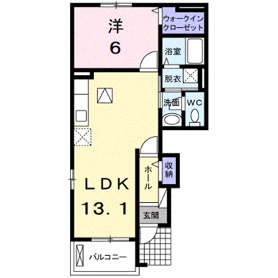 アヴァンセ・Ⅰ 101【管理NO：1-016283601-01010】 ★家具家電は申し込み後に搬入します★ ★2026年09月中旬入居可能★の物件画像