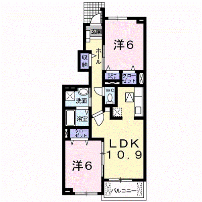 カーサ・フェリーチェ　Ａ 103【管理NO：1-014992601-01030】 ★家具家電は申し込み後に搬入します★ ★2026年10月上旬入居可能★の物件画像