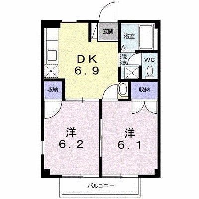 ハイツ愛里 104【管理NO：1-003516501-01040】 ★家具家電は申し込み後に搬入します★ ★2026年10月上旬入居可能★の物件画像