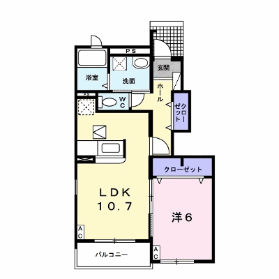 ヴァン　シュヴァルⅠ 103【管理NO：1-017063201-01030】 ★家具家電は申し込み後に搬入します★ ★2026年10月上旬入居可能★の物件画像
