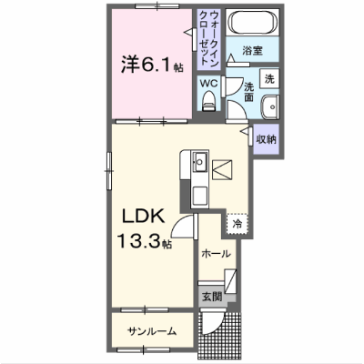 レ　プリューム　ドゥ 101【管理NO：1-028220602-01010】 ★家具家電は申し込み後に搬入します★の物件画像