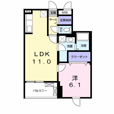 ウォーターラッド 102【管理NO：1-024436901-01020】 ★家具家電は申し込み後に搬入します★ ★2026年10月中旬入居可能★の物件画像
