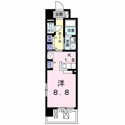 ｂｒｏｔｅ湘南 413【管理NO：1-018545401-04130】 ★家具家電は申し込み後に搬入します★ ★2026年10月中旬入居可能★の物件画像