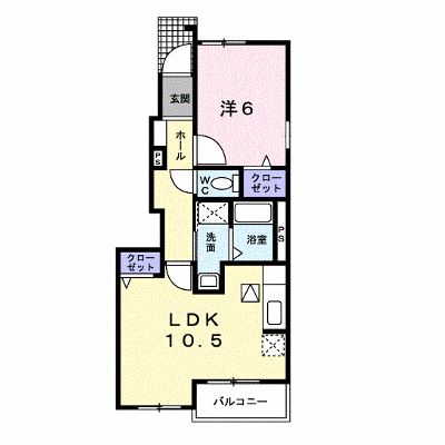 プラニシエ 101【管理NO：1-015903601-01010】 ★家具家電は申し込み後に搬入します★ ★2026年10月上旬入居可能★の物件画像
