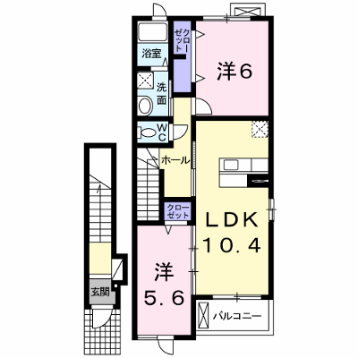 メゾン・ド・オニヨン 202【管理NO：1-017413801-02020】 ★家具家電は申し込み後に搬入します★ ★2026年11月中旬入居可能★の物件画像