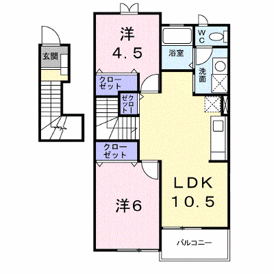 フォレスタⅡ 202【管理NO：1-011699301-02020】 ★家具家電は申し込み後に搬入します★ ★2026年10月中旬入居可能★の物件画像