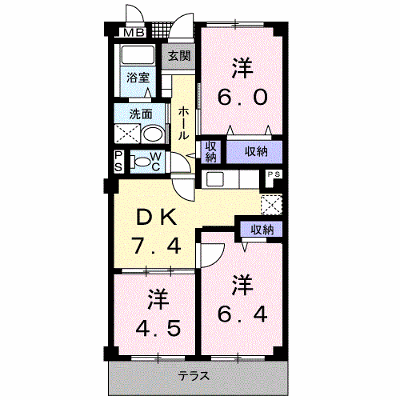 グラディオ１０ 103【管理NO：1-009386201-01030】 ★家具家電は申し込み後に搬入します★ ★2026年10月下旬入居可能★の物件画像