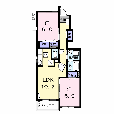 メゾン　ジュネス 102【管理NO：1-016690501-01020】 ★家具家電は申し込み後に搬入します★ ★2026年10月中旬入居可能★の物件画像