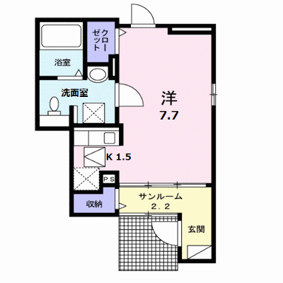 マリッジ・Ｋ 102【管理NO：1-023150901-01020】 ★家具家電は申し込み後に搬入します★ ★2026年10月中旬入居可能★の物件画像