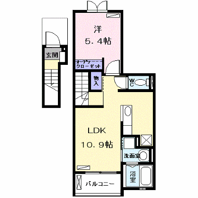 プリマヴェーラ 205【管理NO：1-016925801-02040】 ★家具家電は申し込み後に搬入します★ ★2026年10月下旬入居可能★の物件画像