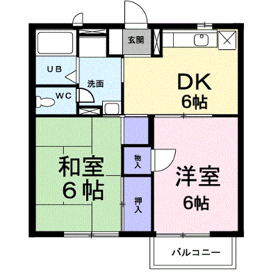 ウイングＡ 202【管理NO：1-007494401-02020】 ★家具家電は申し込み後に搬入します★ ★2026年10月中旬入居可能★の物件画像