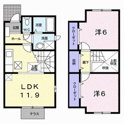 ファミ－ルしおたＡ 102【管理NO：1-011780301-01020】 ★家具家電は申し込み後に搬入します★ ★2026年10月上旬入居可能★の物件画像