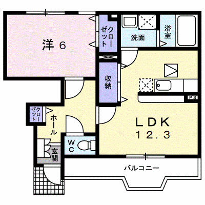 スターブル・Ｙ 102【管理NO：1-014060201-01020】 ★家具家電は申し込み後に搬入します★ ★2026年10月上旬入居可能★の物件画像