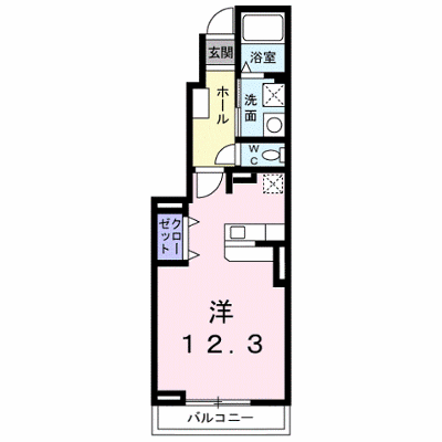 オール・リジェール 103【管理NO：1-014624101-01030】 ★家具家電は申し込み後に搬入します★ ★2026年10月上旬入居可能★の物件画像