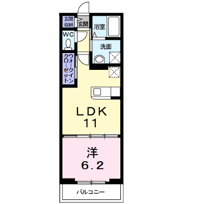 ルミエール西洞院 203【管理NO：1-016821201-02030】 ★家具家電は申し込み後に搬入します★ ★2026年10月上旬入居可能★の物件画像