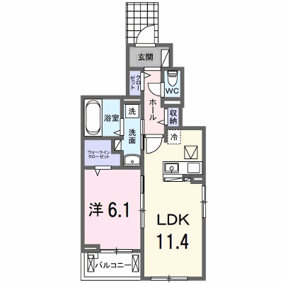 サンティエＮＡＧＡＩ 101【管理NO：1-028490701-01010】 ★家具家電は申し込み後に搬入します★ ★2026年10月上旬入居可能★の物件画像