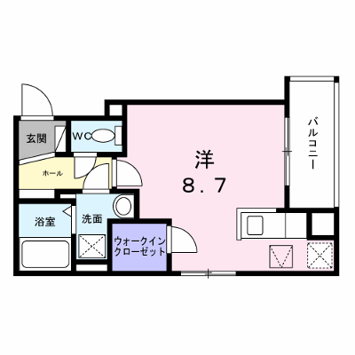 ヒカルサ明石南王子 101【管理NO：1-028330501-01010】 ★家具家電は申し込み後に搬入します★ ★2026年09月下旬入居可能★の物件画像