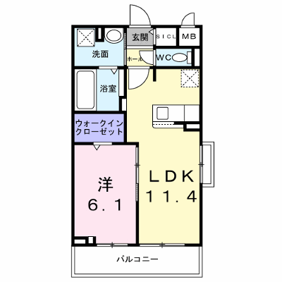 グラン・ステラータ 201【管理NO：1-028407801-02010】 ★家具家電は申し込み後に搬入します★ ★2026年09月下旬入居可能★の物件画像