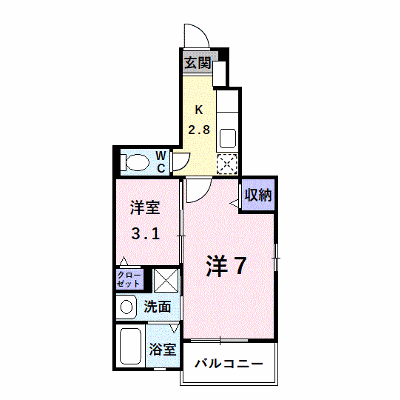 プチフローラ　北野田Ⅲ 101【管理NO：1-022697201-01010】 ★家具家電は申し込み後に搬入します★ ★2026年10月上旬入居可能★の物件画像