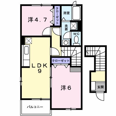 メゾン・ユニティー 201【管理NO：1-013345201-02010】 ★家具家電は申し込み後に搬入します★の物件画像