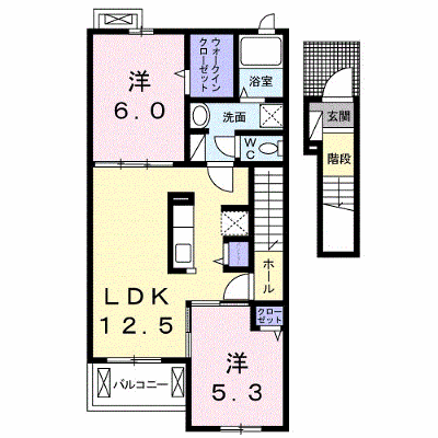 ベレ・フォンティーヌⅡ 202【管理NO：1-024551702-02020】 ★家具家電は申し込み後に搬入します★ ★2026年09月上旬入居可能★の物件画像