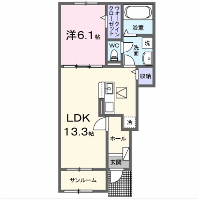 ソラリスガーデン 102【管理NO：1-028493801-01020】 ★家具家電は申し込み後に搬入します★ ★2026年10月上旬入居可能★の物件画像