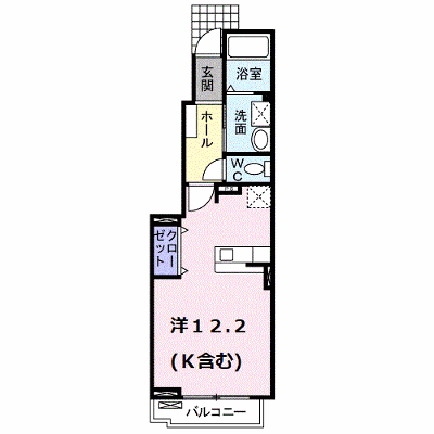 プラダ　グレイス 103【管理NO：1-014715101-01030】 ★家具家電は申し込み後に搬入します★ ★2026年10月上旬入居可能★の物件画像