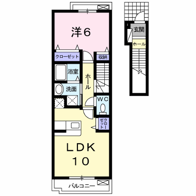 ブリアン　ドゥーエ 202【管理NO：1-016617001-02020】 ★家具家電は申し込み後に搬入します★ ★2026年09月下旬入居可能★の物件画像