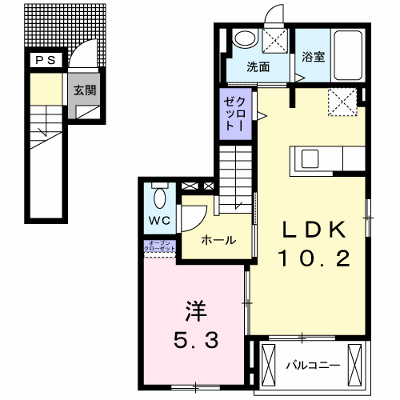 ルミナス 201【管理NO：1-021160801-02010】 ★家具家電は申し込み後に搬入します★ ★2026年10月上旬入居可能★の物件画像