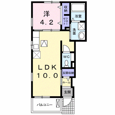 エレガント本町 101【管理NO：1-020007801-01010】 ★家具家電は申し込み後に搬入します★ ★2026年10月上旬入居可能★の物件画像