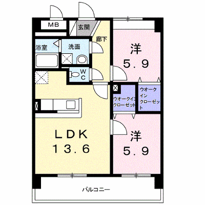エルモソ　ピソ 504【管理NO：1-015426401-05040】 ★家具家電は申し込み後に搬入します★の物件画像