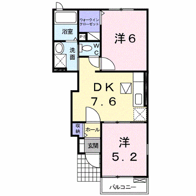 パーチェプレイスＢ 102【管理NO：1-015422402-01020】 ★家具家電は申し込み後に搬入します★ ★2026年09月下旬入居可能★の物件画像
