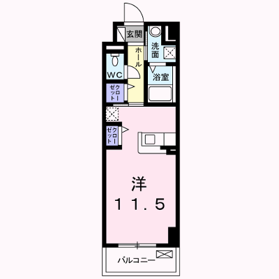 ノーサイド立葉 506【管理NO：1-021101701-05050】 ★家具家電は申し込み後に搬入します★の物件画像